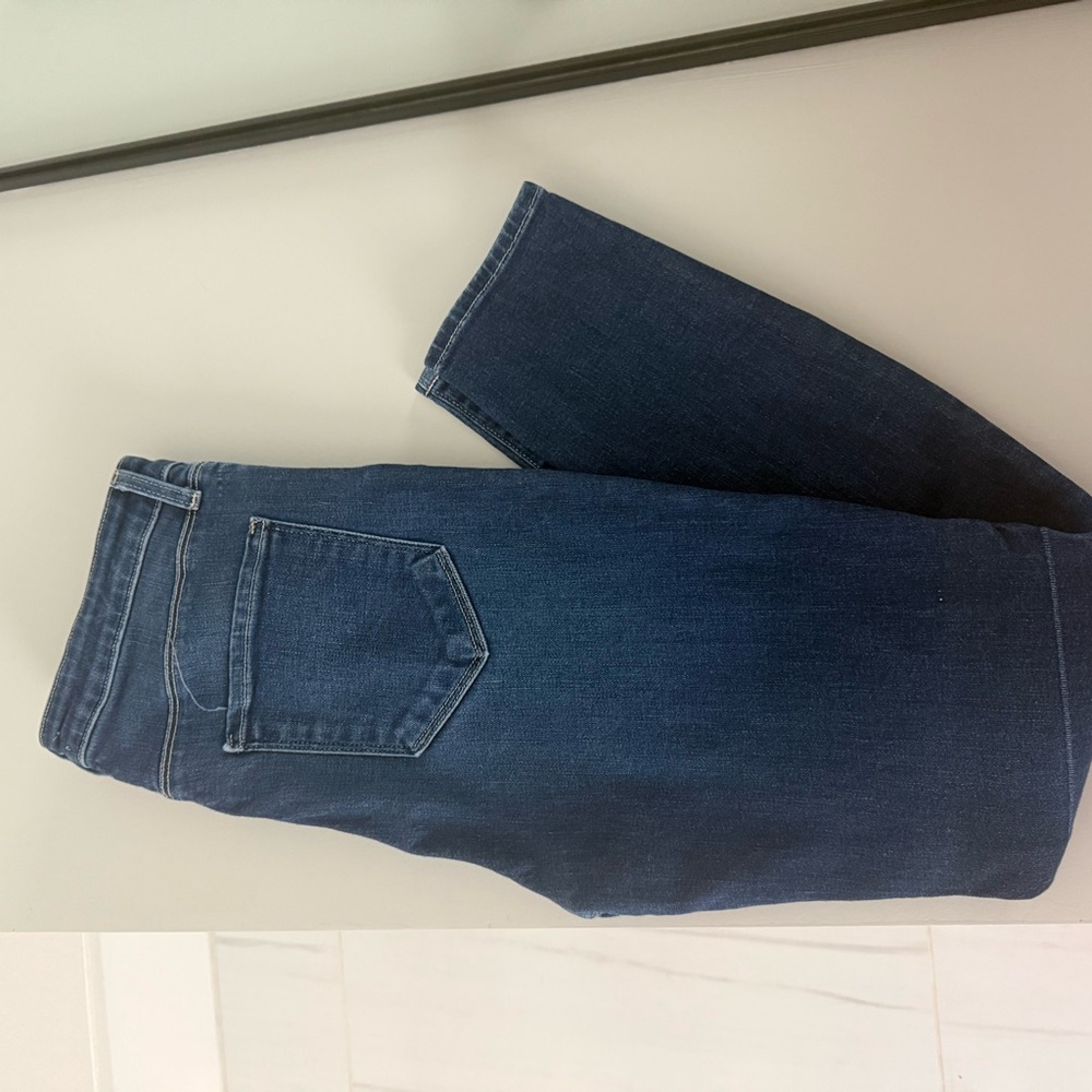 L'AGENCE Midnight Blue Cropped Jeans